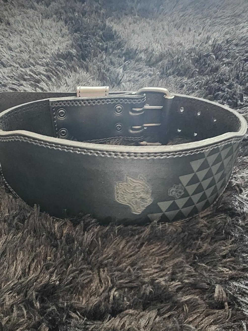 New! Darc Sport Black Leather Mana Weightlifting Belt. Size Small.